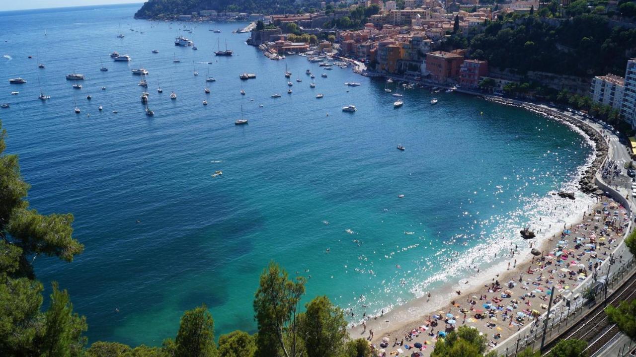 Appartement Bord De Mer Residence L'Ange Gardien Villefranche-sur-Mer Eksteriør bilde
